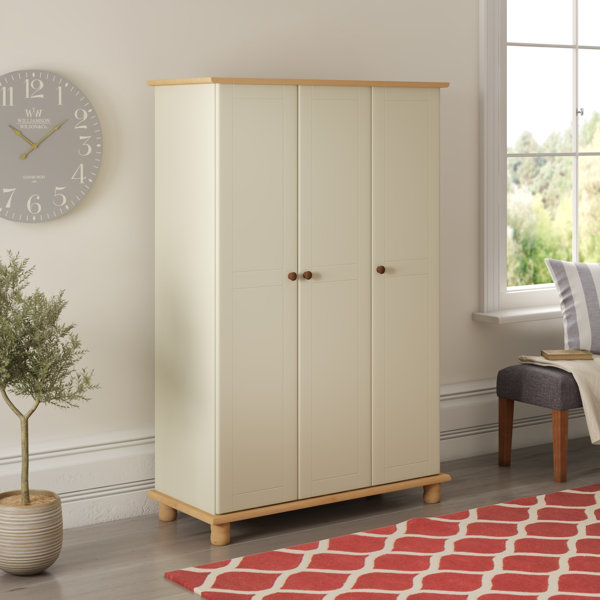 Natur Pur Drehtürenschrank Eve & Bewertungen | Wayfair.de